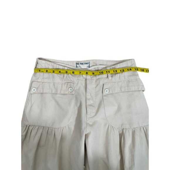 We The Free Free People NWOT Baggy Lotus Jeans Size 28 Almond Milk Color - Picture 10 of 13